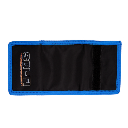 Tri Fold Velcro Wallet - Black