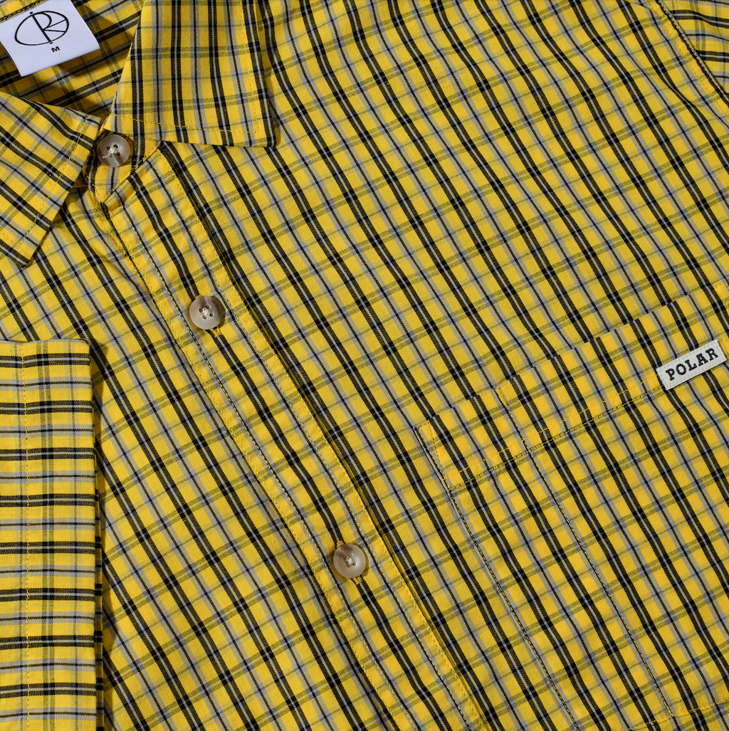 Mitchell Shirt - Lemon / Black