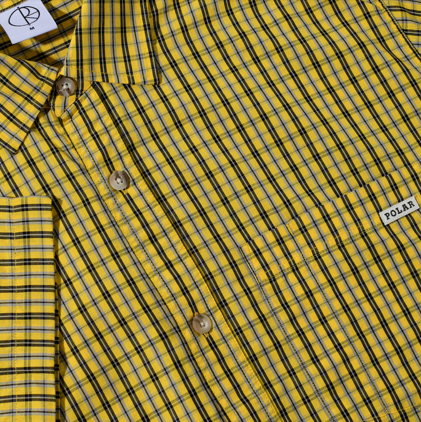 Mitchell Shirt - Lemon / Black