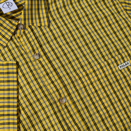 Mitchell Shirt - Lemon / Black