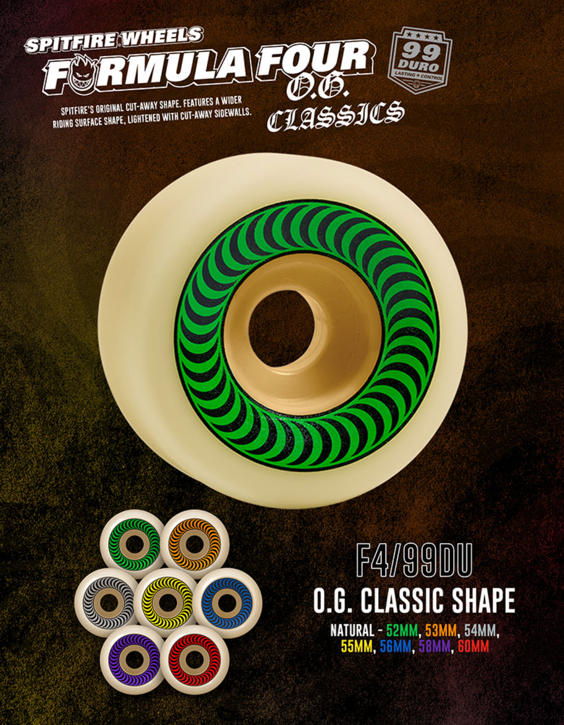 Formula Four OG Classics - 58mm 99A