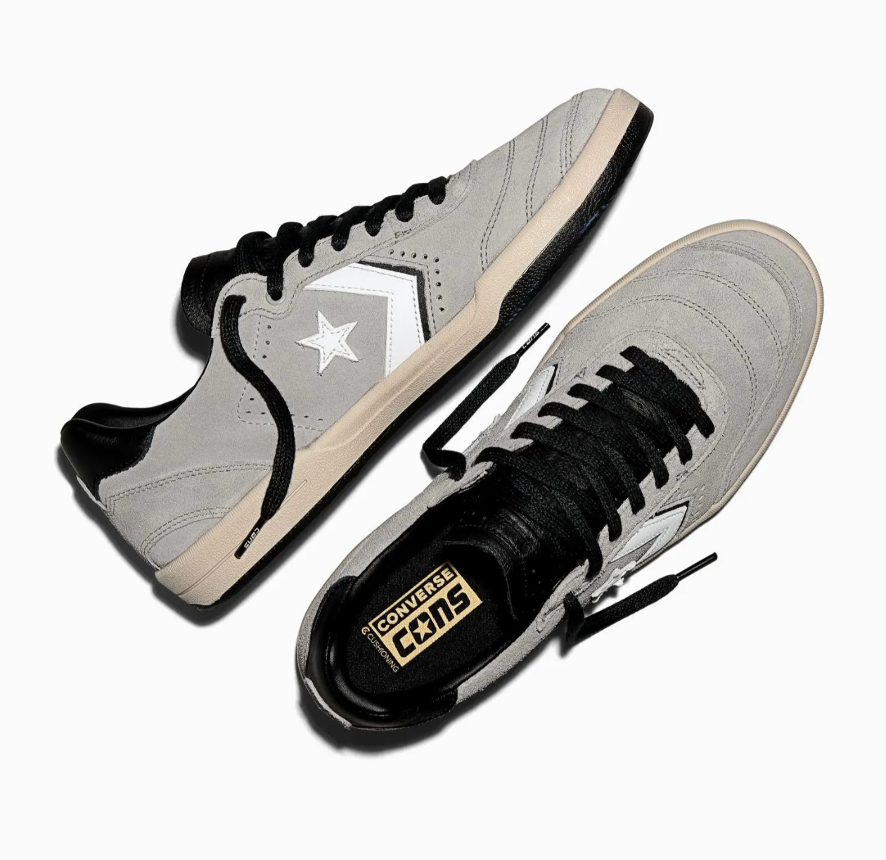 CONS Louie Lopez Pro 2 Suede - Cinzento Escuro / Preto / Branco