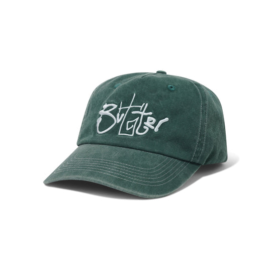 Scribble 5 Panel Cap - Washed Forest