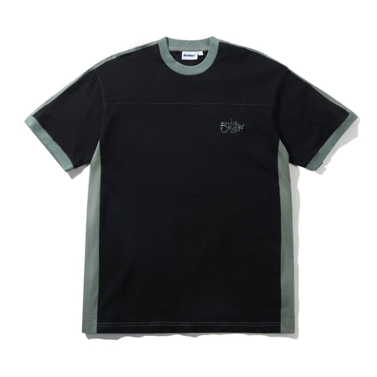 Scribble Football Tee - Black / Canteen