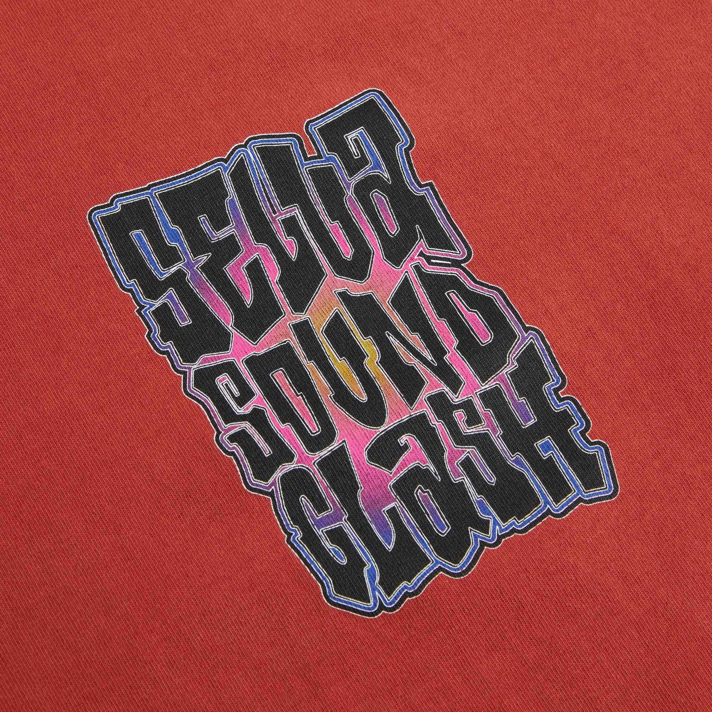 Sound Clash LS Tee - Chilli Red