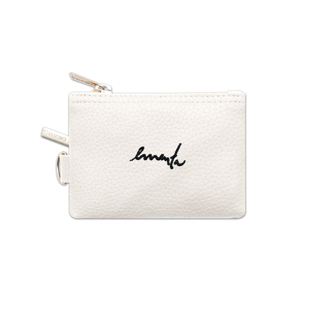 Signature Cota wallet - White