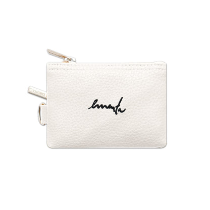 Signature Cota wallet - White