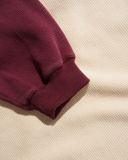 Camisola Reversível Dugout Crewneck - Cinzento / Xadrez Azul Marinho
