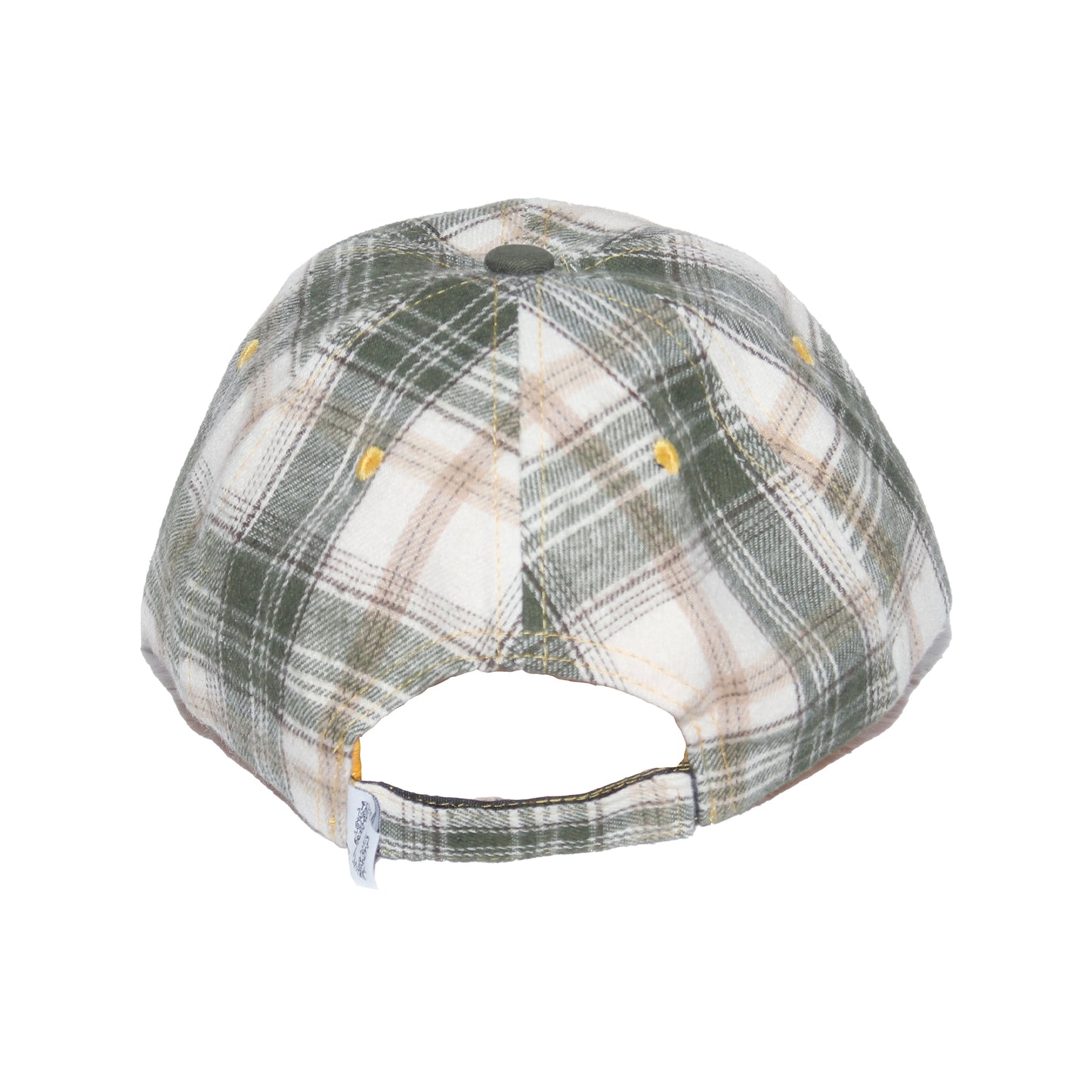Plaid Spikes Hat - Green