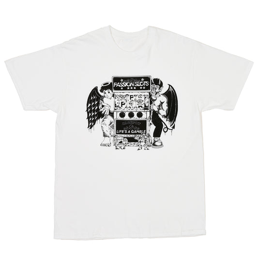 Slots Tee - White