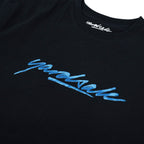 Script Sludge Tee - Black
