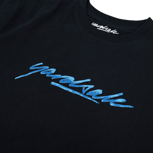 Yardsale Script Sludge Tee - Black