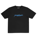 Script Sludge Tee - Black
