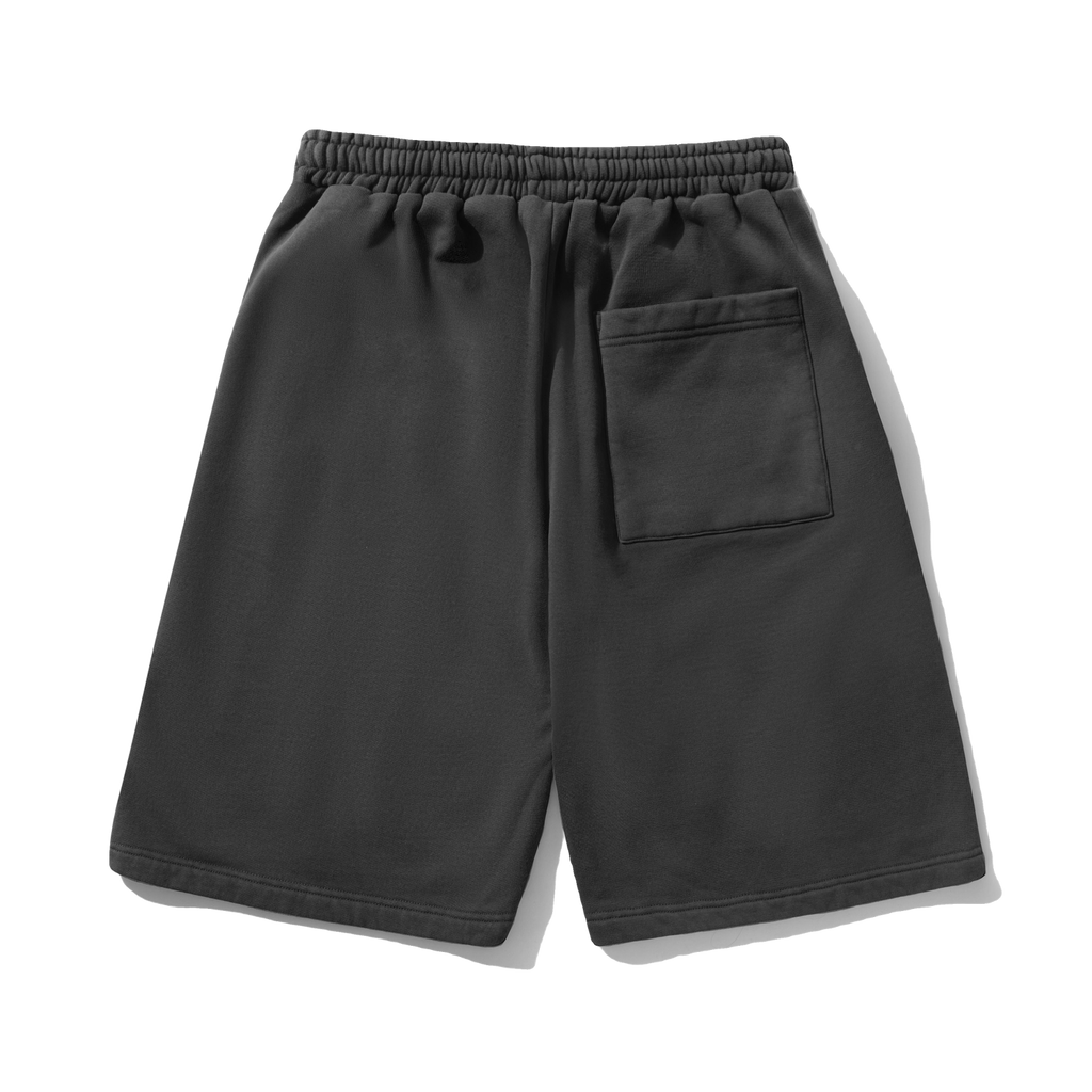 Stars Fleece Shorts - Washed Black