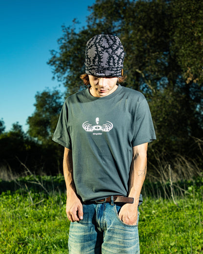 Angel of Death Tee - Metal Grey