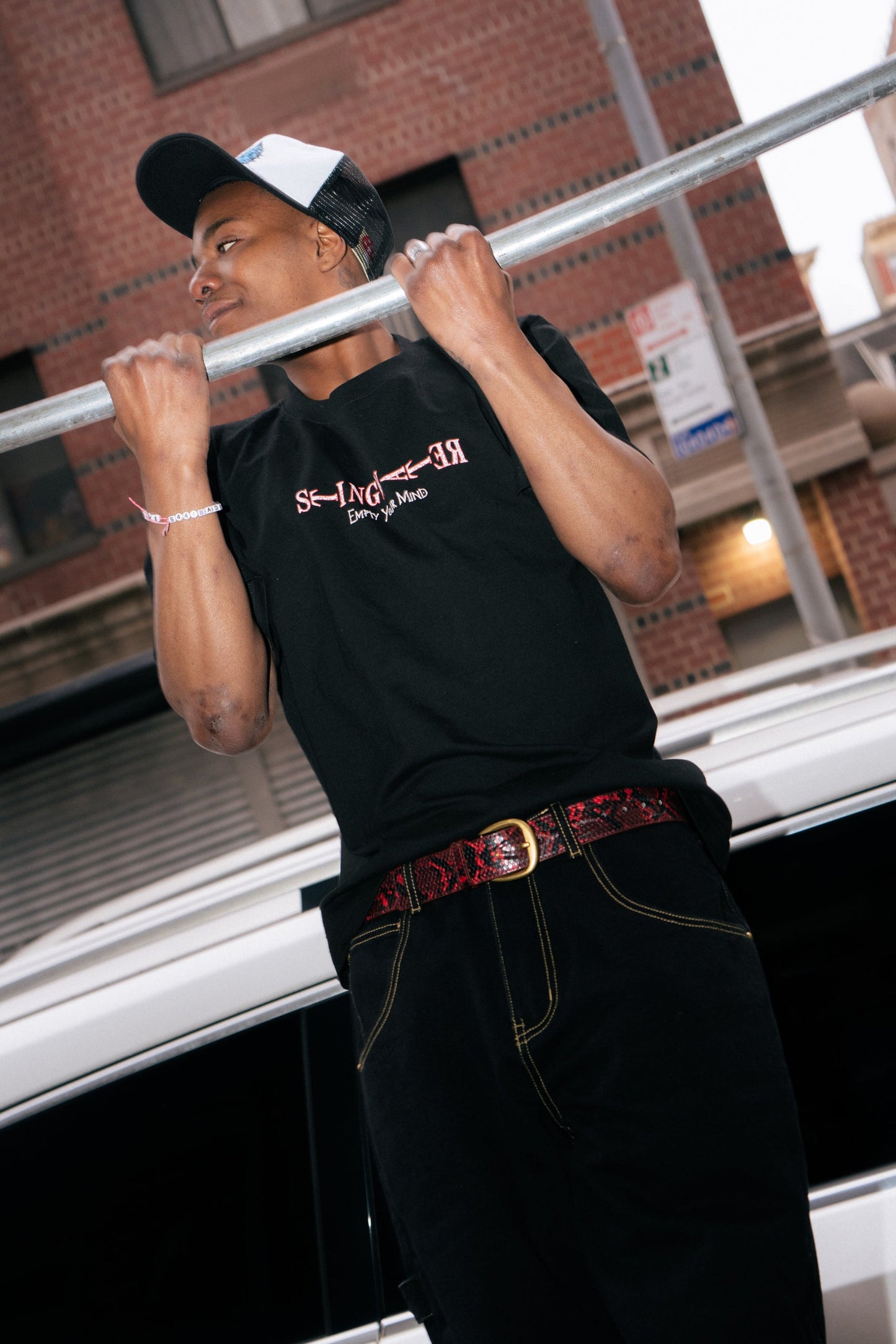 Vein Belt - Red Snake