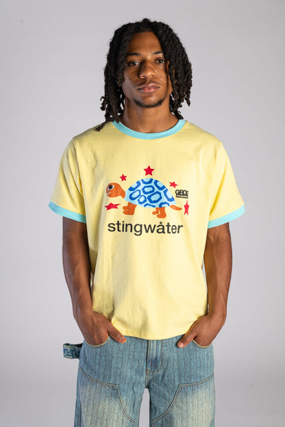 Stingwater Turtle Tee - Yellow