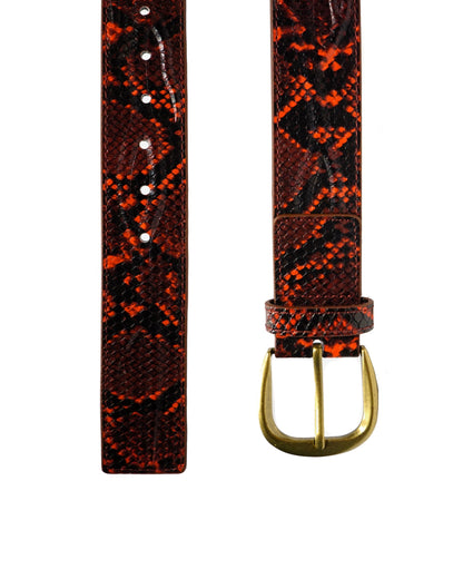 Vein Belt - Red Snake