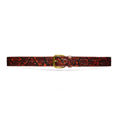 Vein Belt - Red Snake