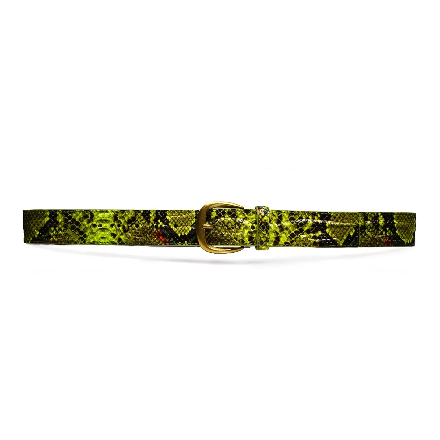 Vein Belt - Green Snake