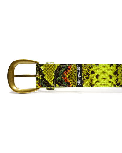 Vein Belt - Green Snake