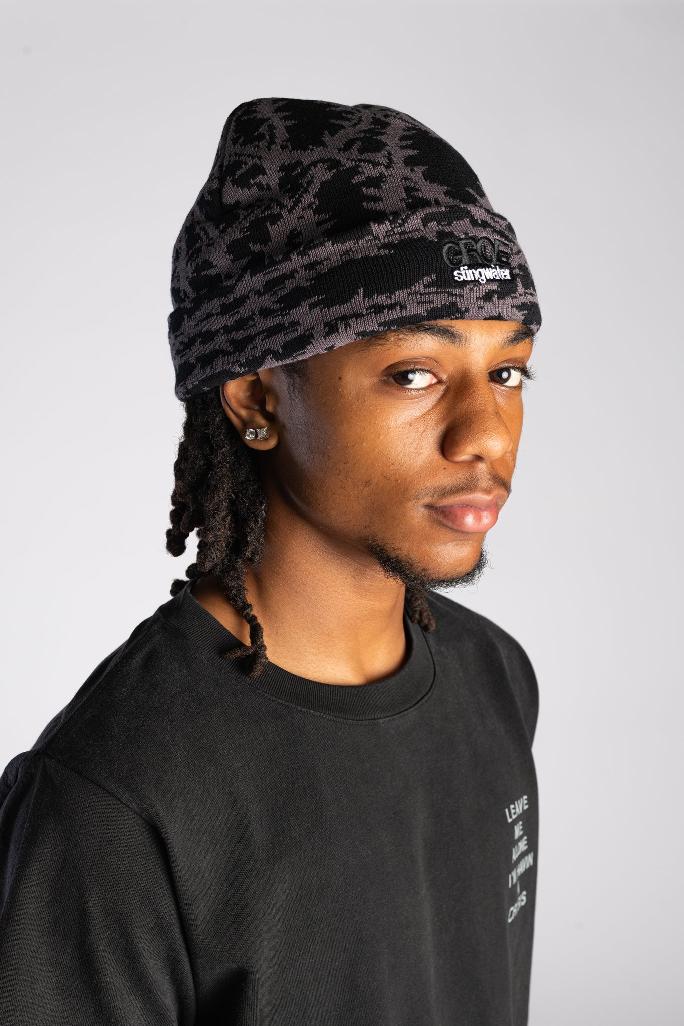 Thorn Beanie - Black / Grey