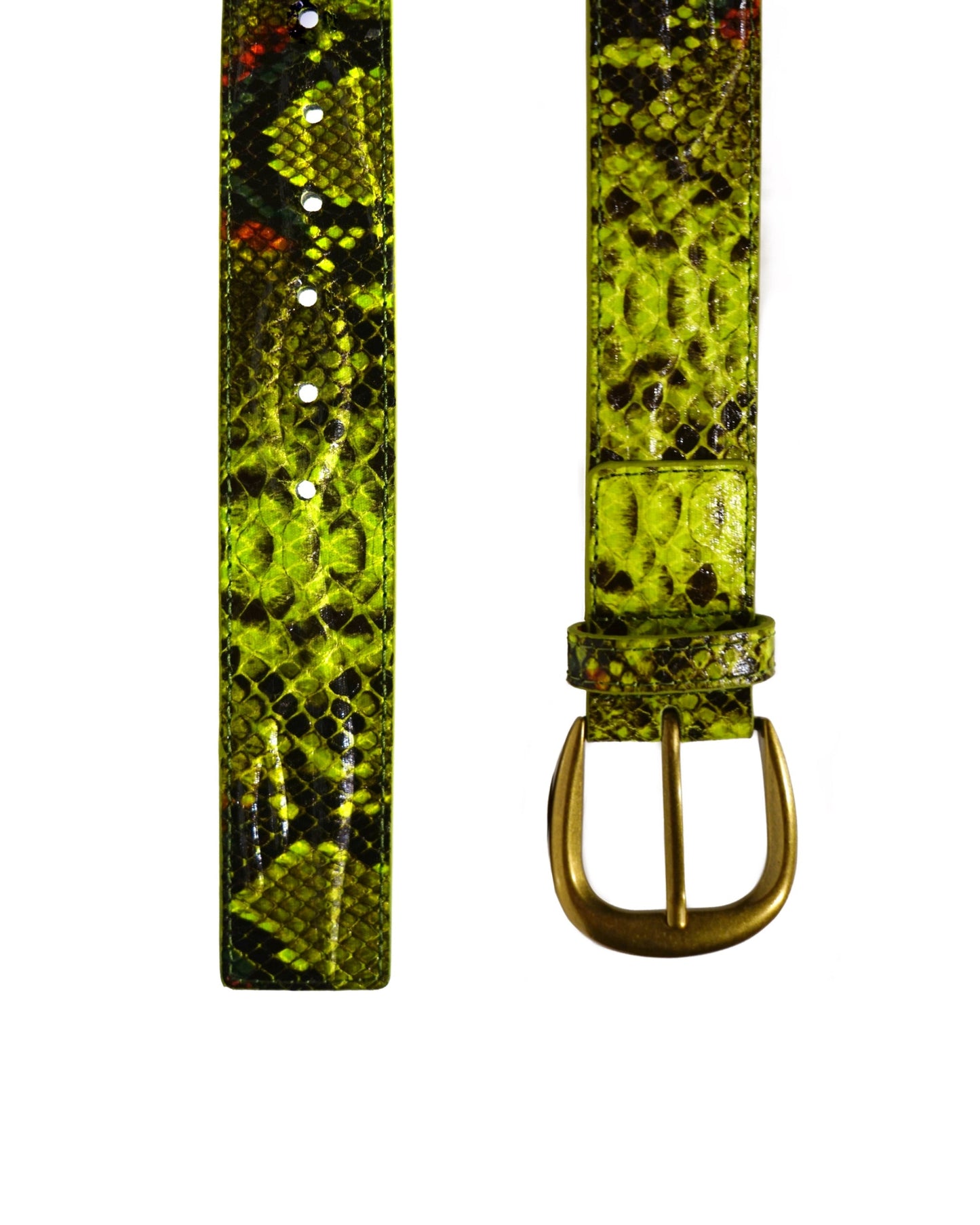 Vein Belt - Green Snake