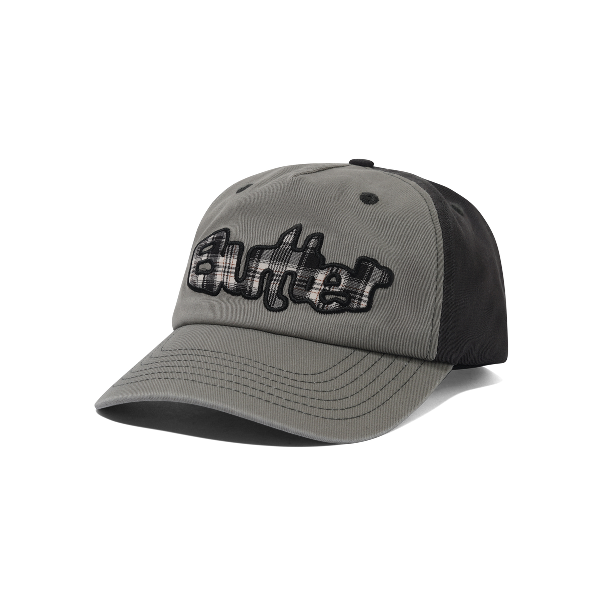 Stretch 5 Panel Cap - Washed Charcoal