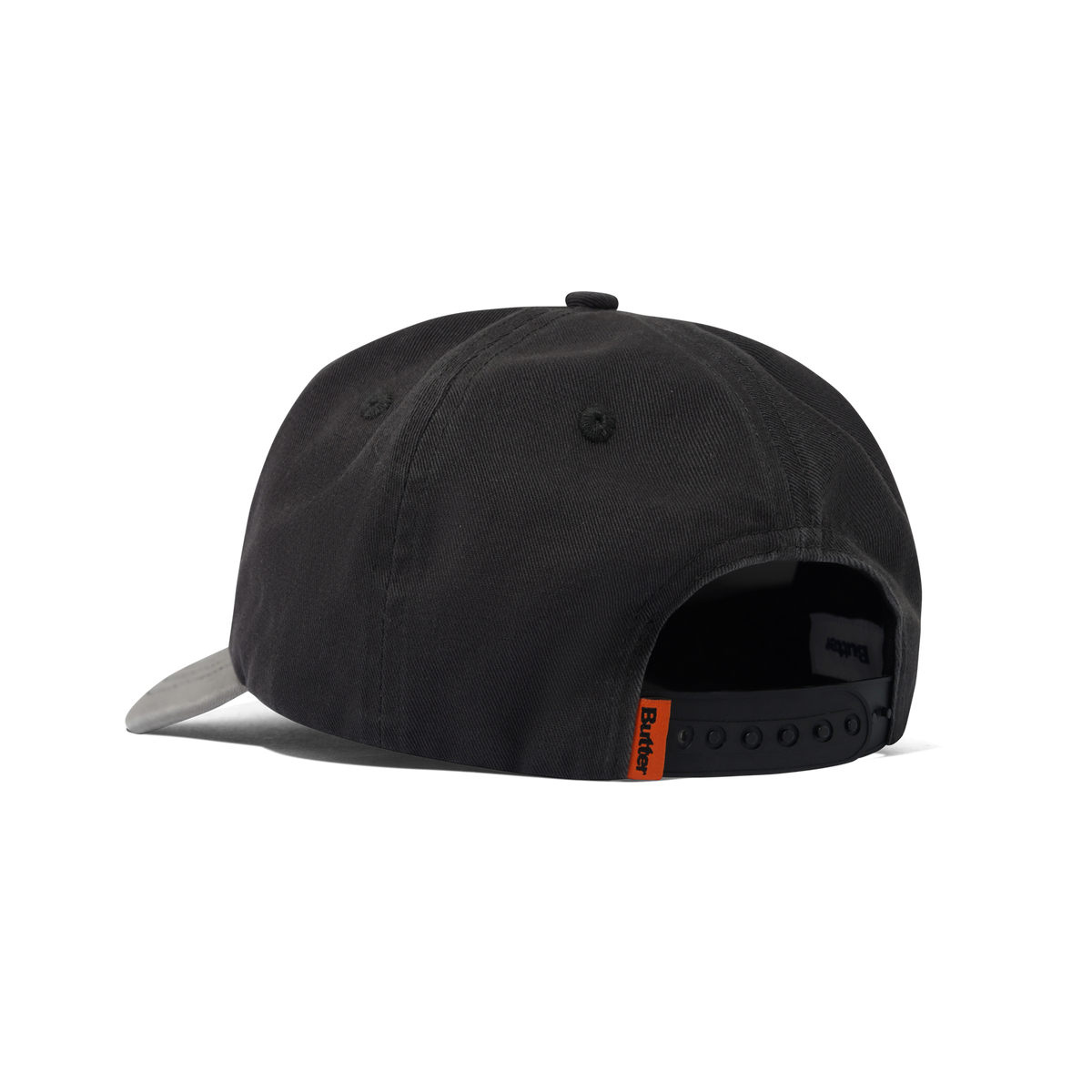 Stretch 5 Panel Cap - Washed Charcoal