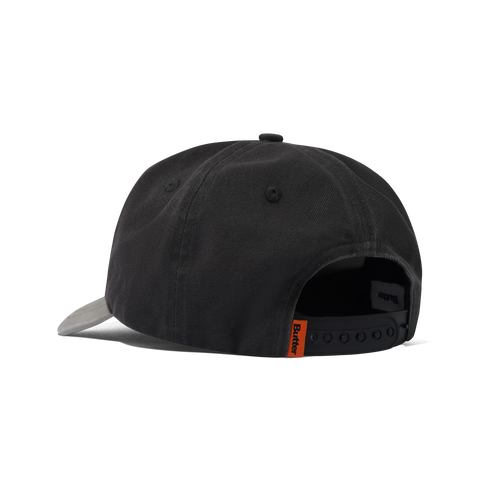 Stretch 5 Panel Cap - Washed Charcoal