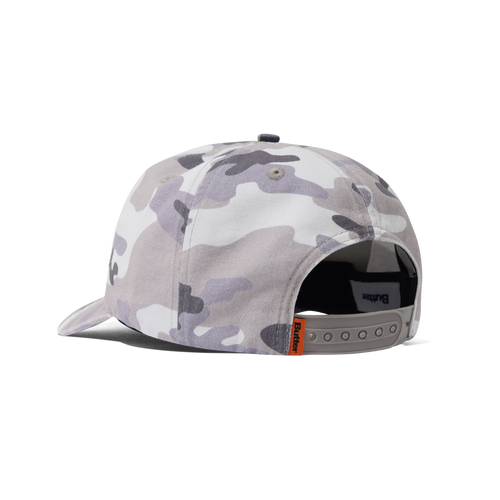 Stretch 5 Panel Cap - Washed Snow Camo
