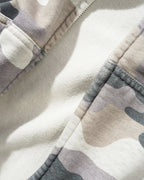 Stretch Zip-Thru Hood - Snow Camo