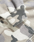 Stretch Zip-Thru Hood - Snow Camo