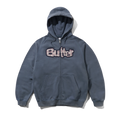 Stretch Zip-Thru Hood - Washed Navy
