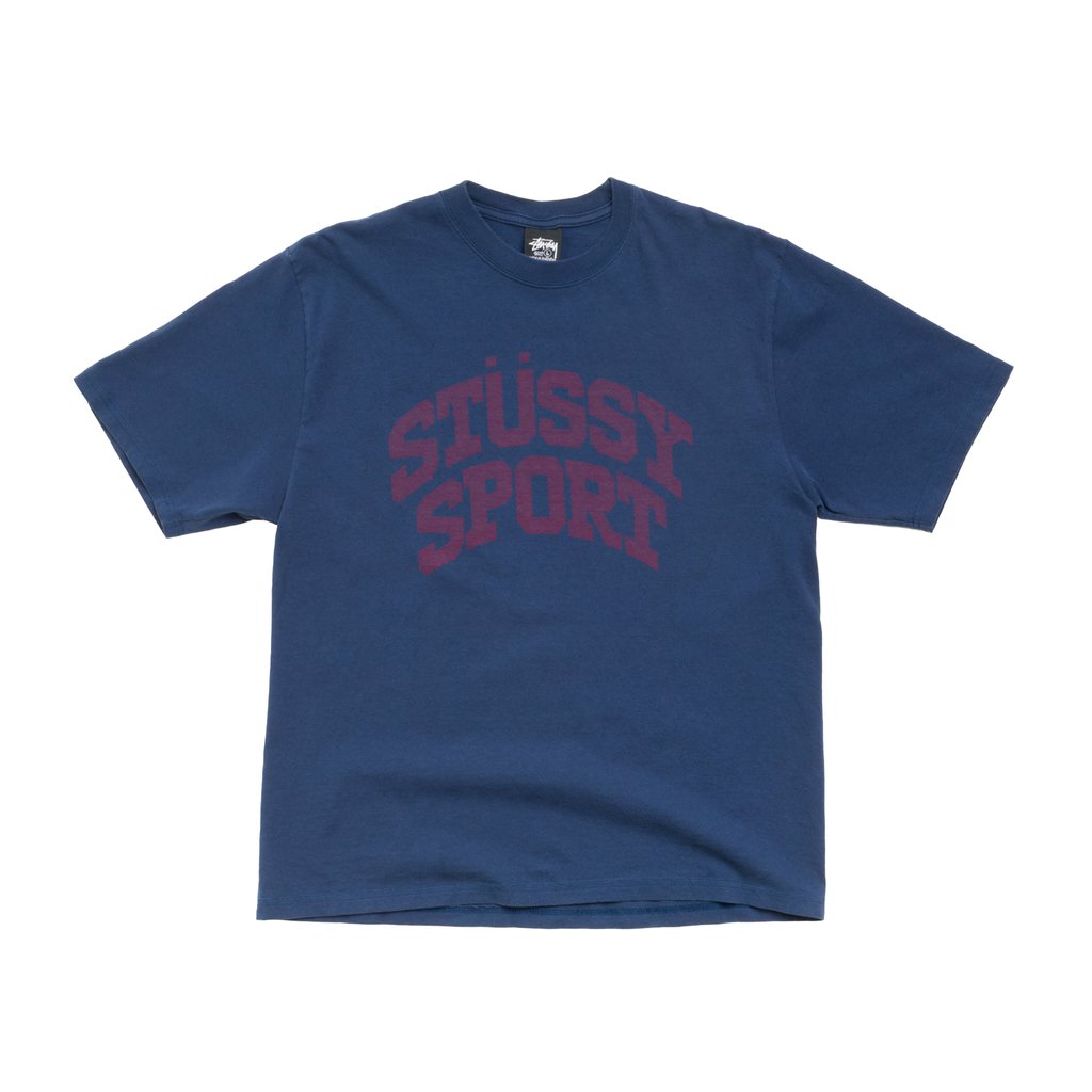Block Sport Tee - Navy