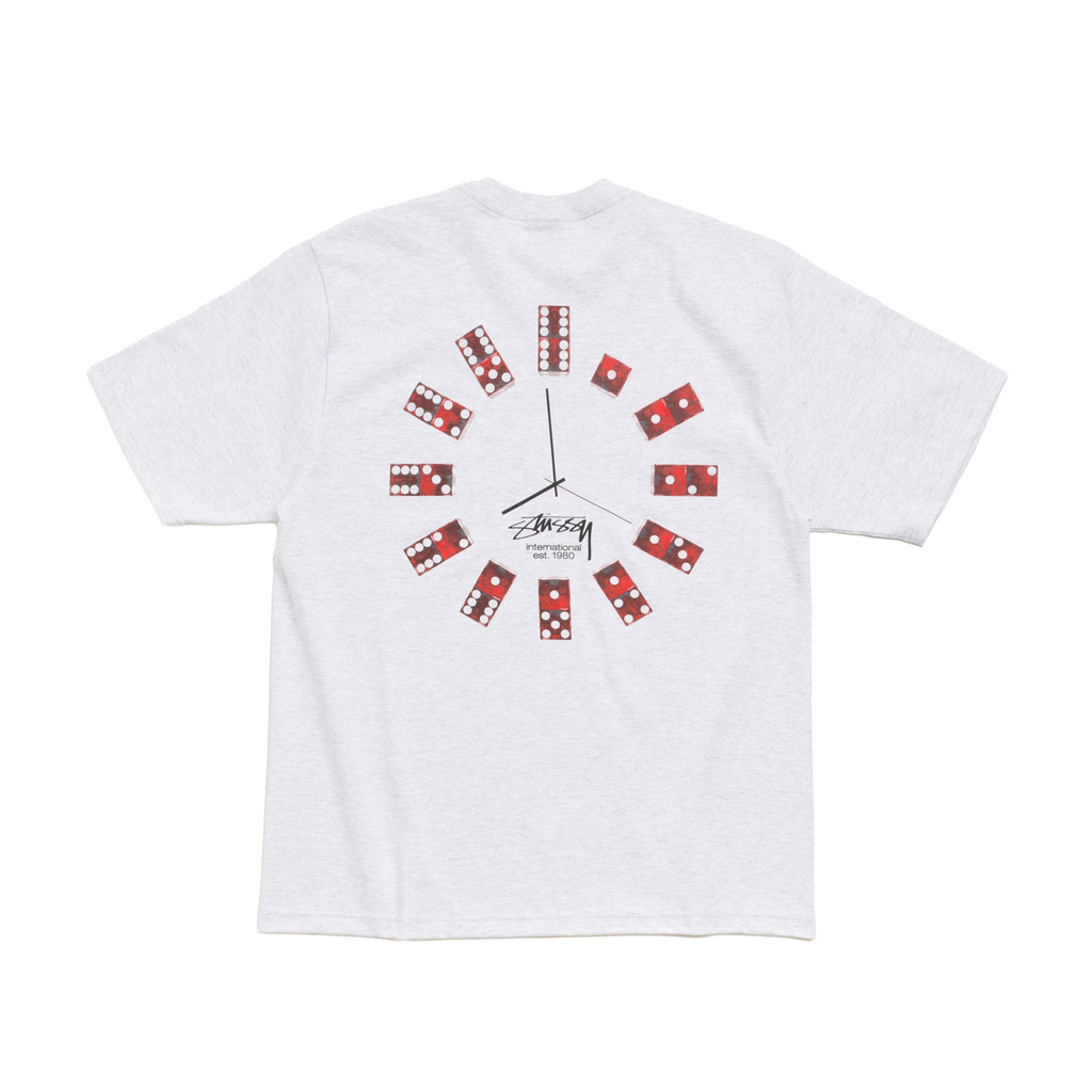 Dice Clock Tee - Ash Heather