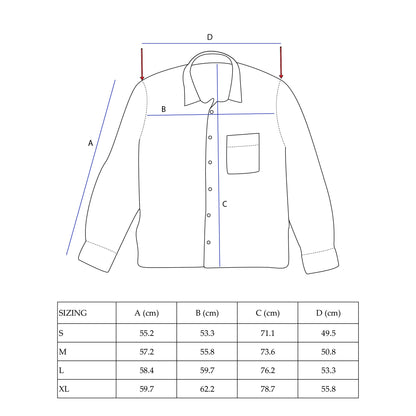 Supper Button Up Shirt - Beige / Black