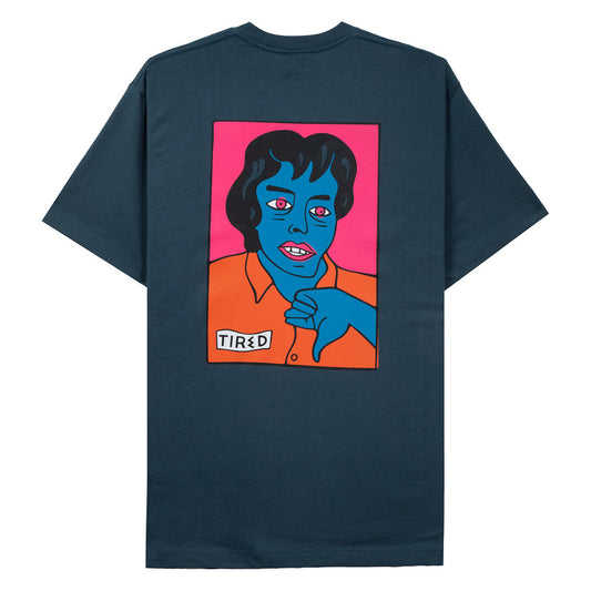 Thumb Down Tee - Orion Blue