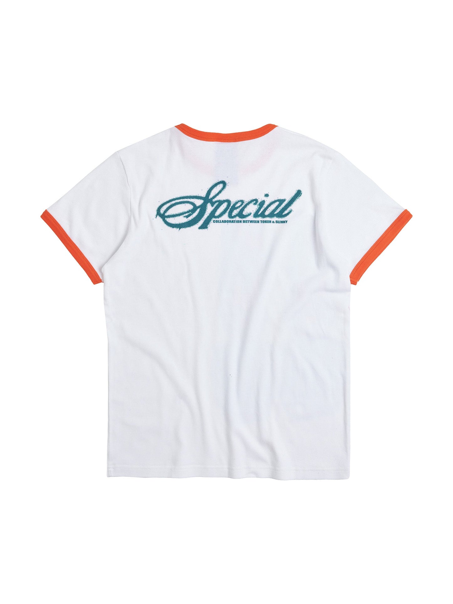 Cutie Ringer Unisex Tee - White