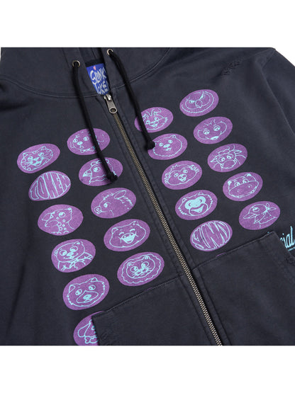 How I Feel Zip Hoodie - Graphite