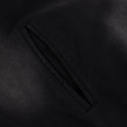 Faded Fleece Bomber - Black