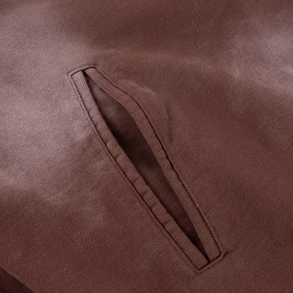 Faded Fleece Bomber - Terra