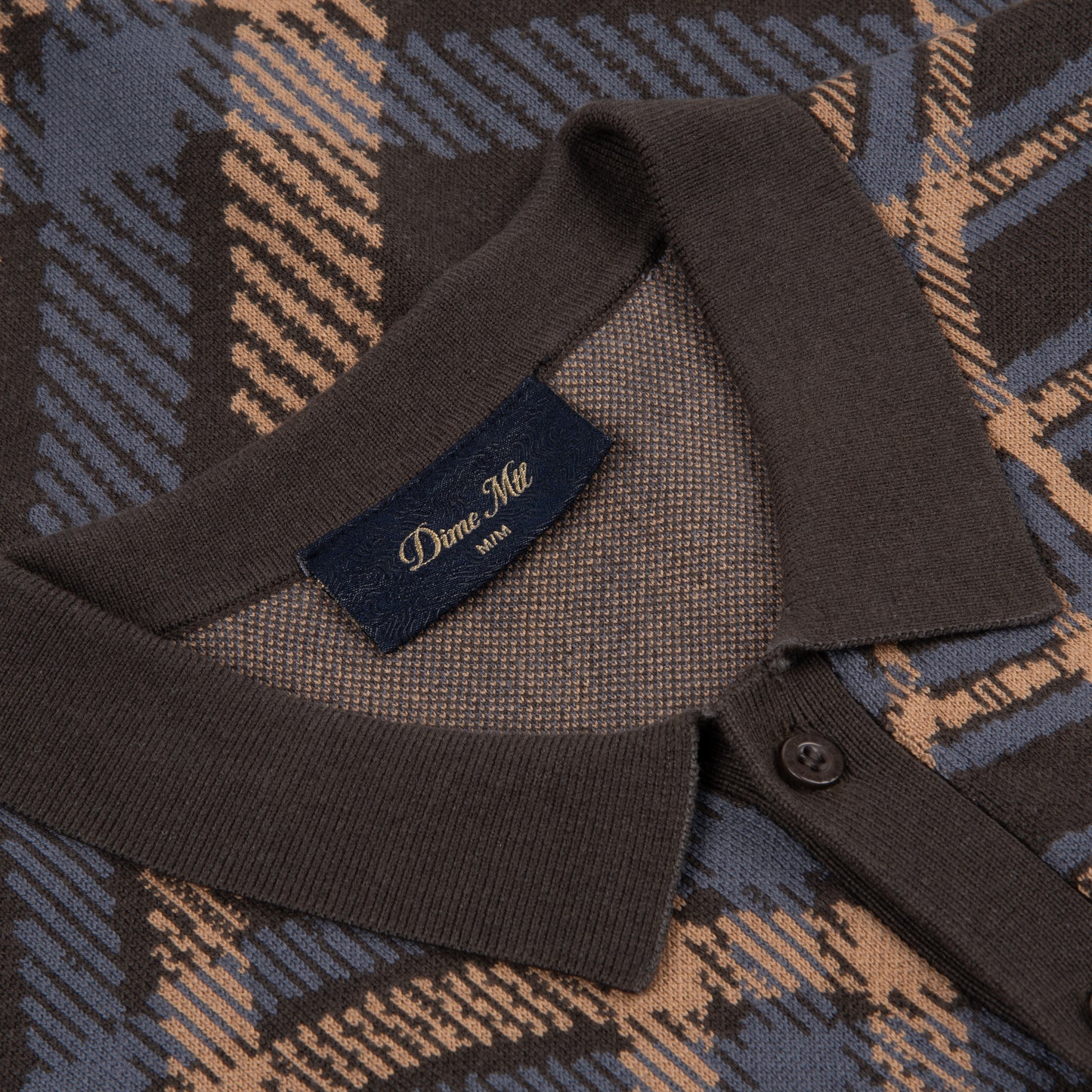 Antique Knit Polo - Brown