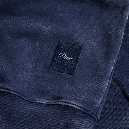 Reverse Stitch Crewneck - Washed Navy