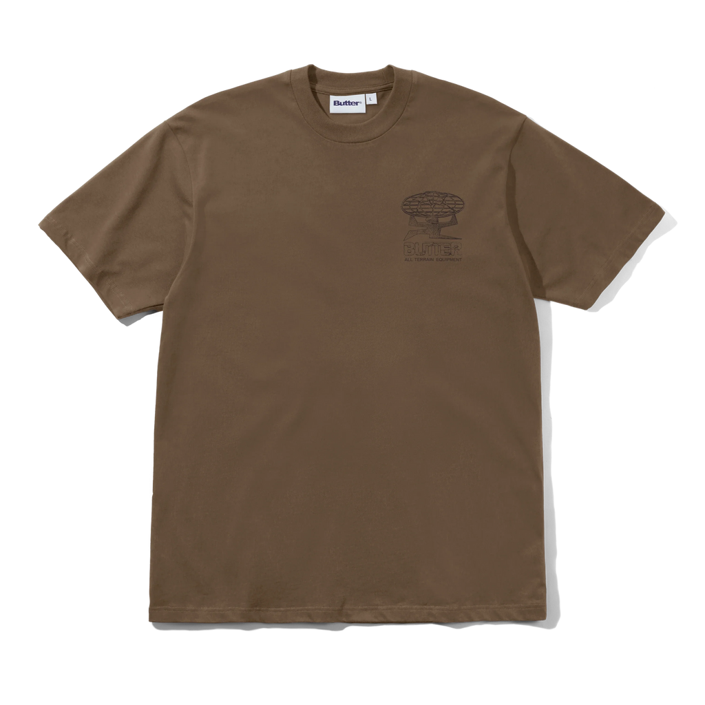Terrain Tee - Dark Taupe