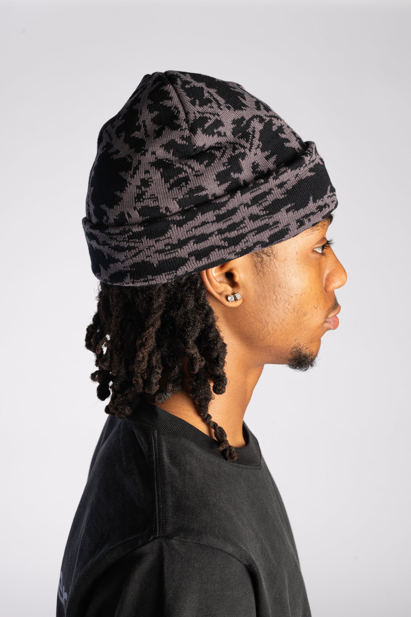 Thorn Beanie - Black / Grey