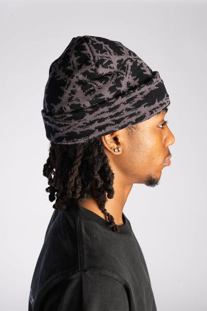 Thorn Beanie - Black / Grey