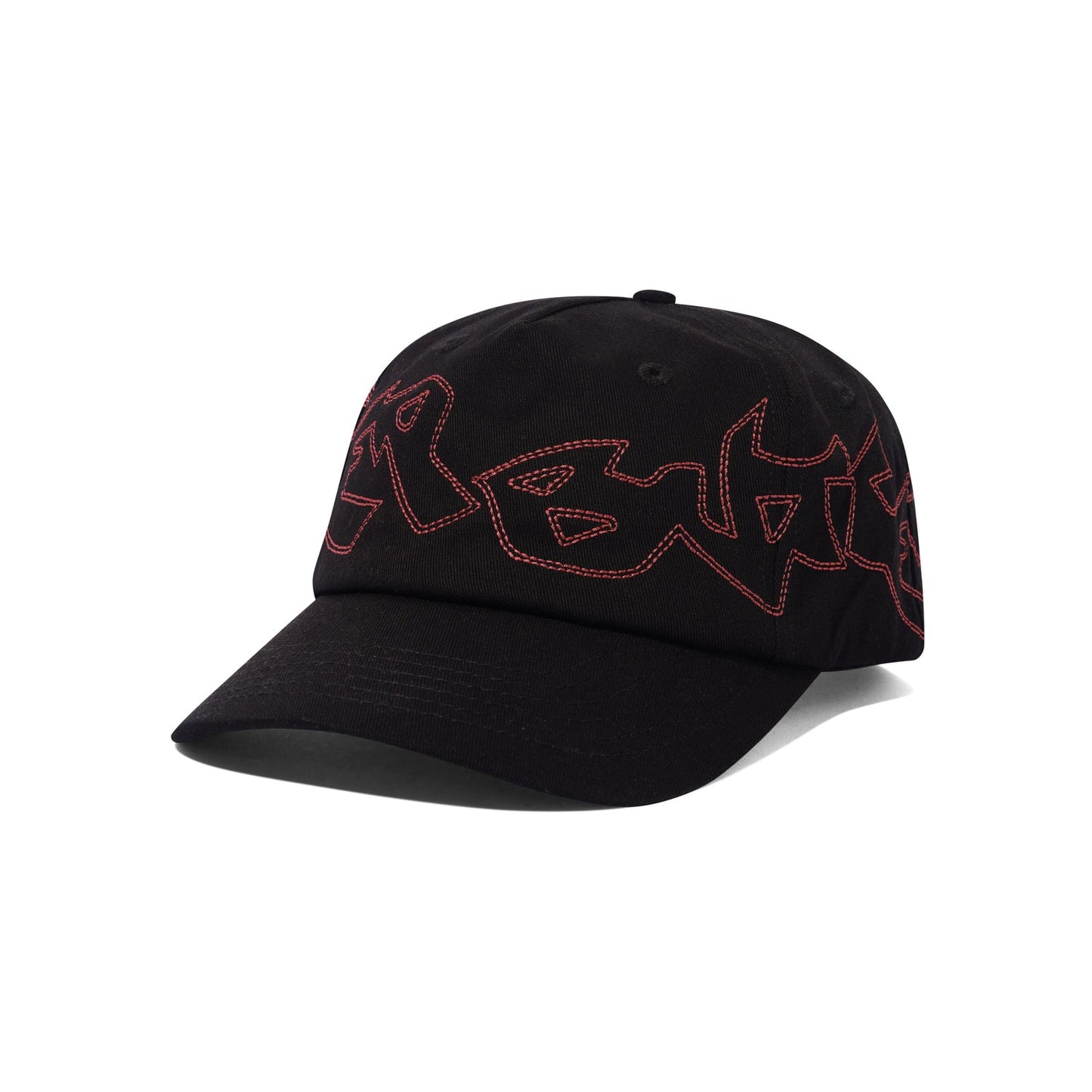 Trance 5 Panel Cap - Black