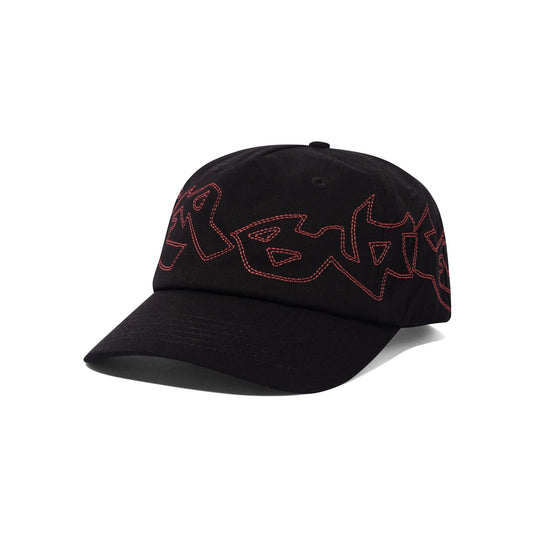 Trance 5 Panel Cap - Black