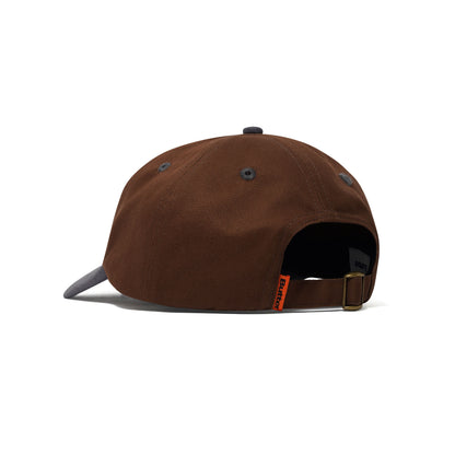 Turtle 6 Panel Cap - Walnut / Steel